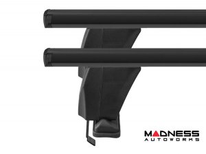 Alfa Romeo Tonale Roof Rack Cross Bars - for models w/o factory roof rails - Black